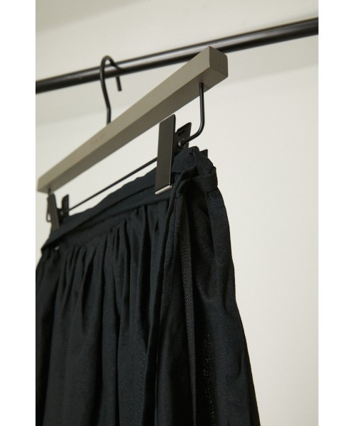 RIM.ARK（リムアーク）の「Wrap volume maxi SK（スカート・レディース・ピンク/ブラック・36/38）」の8枚目の写真