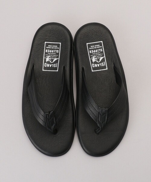 ISLAND SLIPPER（アイランドスリッパ）の「ISLAND SLIPPER/アイランドスリッパ レザートングサンダル PB202（サンダル・レディース・ブラック・6/5/7）」の12枚目の写真