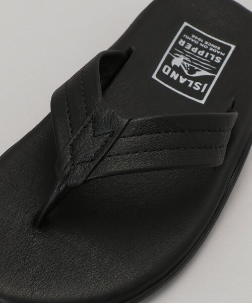 ISLAND SLIPPER（アイランドスリッパ）の「ISLAND SLIPPER/アイランドスリッパ レザートングサンダル PB202（サンダル・レディース・ブラック・6/5/7）」の13枚目の写真