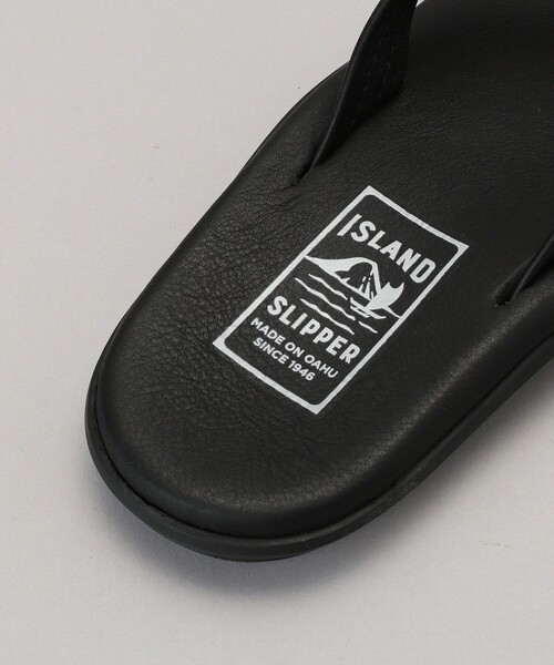 ISLAND SLIPPER（アイランドスリッパ）の「ISLAND SLIPPER/アイランドスリッパ レザートングサンダル PB202（サンダル・レディース・ブラック・6/5/7）」の14枚目の写真