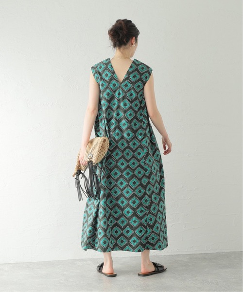 Rhapso*様　アフリカンワンピース アフリカンパッチキャミソールワンピース / ワンピース