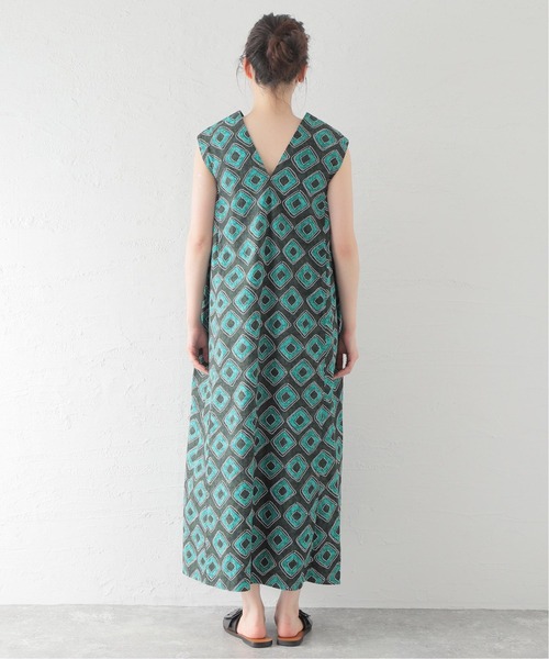 Spick & Span(スピックアンドスパン)の「アフリカンバティックサイドギャザードレス(ワンピース・レディース・マルチ・38/36)」の13枚目の写真