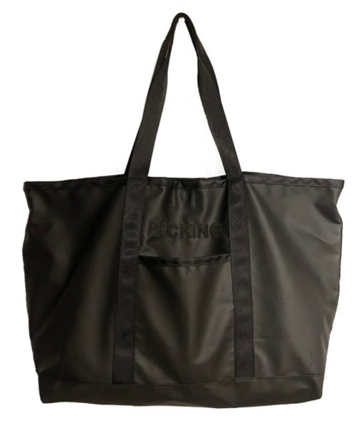 BEAVER（ビーバー）の「PACKING/パッキング　 UTILITY TOTE BAG (MATBLACK) ユーティリティートートバッグ (マットブラック） PA-021（トートバッグ・メンズ・ブラック・FREE）」の4枚目の写真