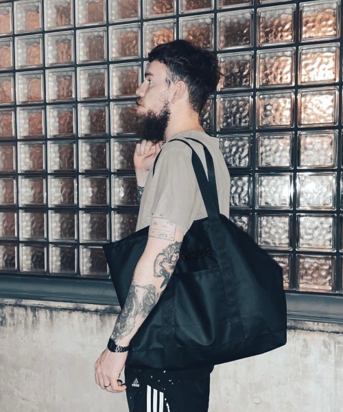 BEAVER（ビーバー）の「PACKING/パッキング　 UTILITY TOTE BAG (MATBLACK) ユーティリティートートバッグ (マットブラック） PA-021（トートバッグ・メンズ・ブラック・FREE）」の6枚目の写真