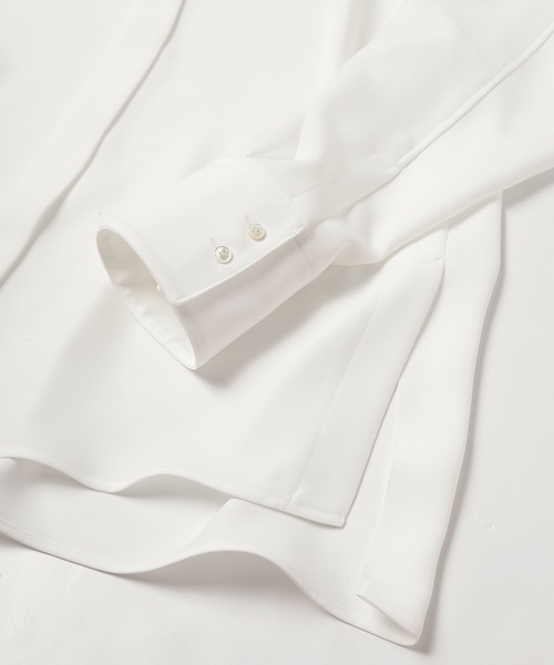 CULLNI(クルニ)の「22-AW-024 / Bow Tie Shirts(シャツ/ブラウス・メンズ・ブルー/ホワイト/ブラック/ミント/アッシュブラウン・0/2/1)」の18枚目の写真
