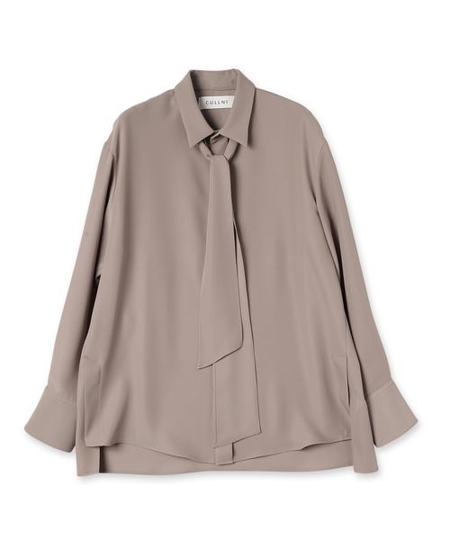 CULLNI(クルニ)の「22-AW-024 / Bow Tie Shirts(シャツ/ブラウス・メンズ・ブルー/ホワイト/ブラック/ミント/アッシュブラウン・0/2/1)」の14枚目の写真