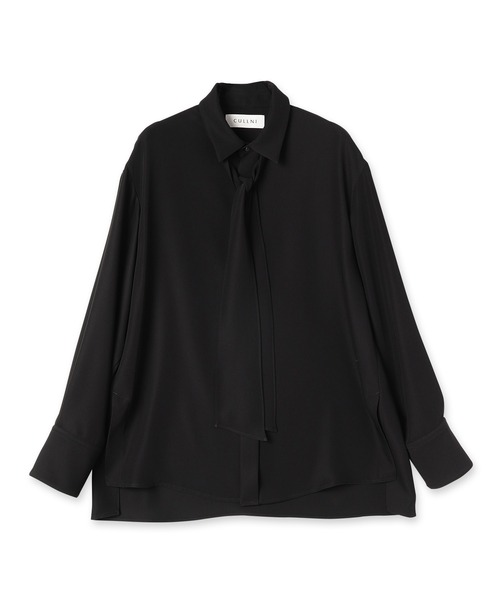 CULLNI(クルニ)の「22-AW-024 / Bow Tie Shirts(シャツ/ブラウス・メンズ・ブルー/ホワイト/ブラック/ミント/アッシュブラウン・0/2/1)」の16枚目の写真