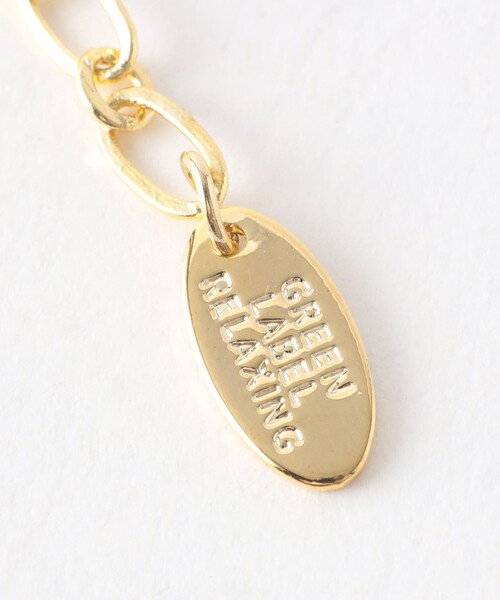 green label relaxing（グリーンレーベルリラクシング）の「スネークチェーン＆コイン 3WAY ネックレス（ネックレス・レディース・シルバー/ゴールド・FREE）」の3枚目の写真