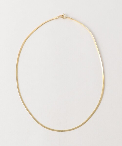 green label relaxing（グリーンレーベルリラクシング）の「スネークチェーン＆コイン 3WAY ネックレス（ネックレス・レディース・シルバー/ゴールド・FREE）」の4枚目の写真