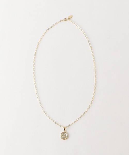 green label relaxing（グリーンレーベルリラクシング）の「スネークチェーン＆コイン 3WAY ネックレス（ネックレス・レディース・シルバー/ゴールド・FREE）」の5枚目の写真