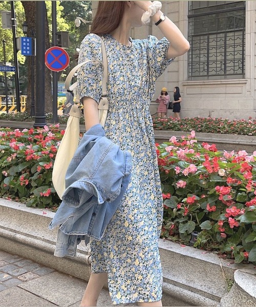 セール Inter Section 花柄プリント ワンピース ワンピース Ruux ルーフ のファッション通販 Zozotown