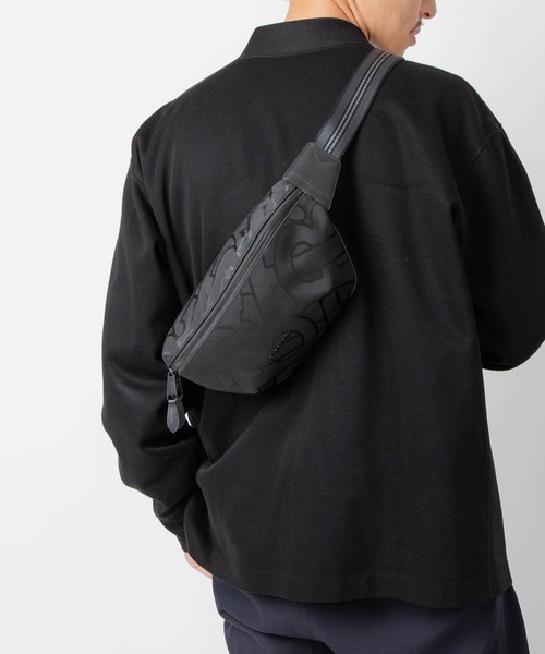 BURBERRY モノグラム ボディバック BURBERRY（バーバリー）の「BURBERRY SONNY MONOGRAM JACQUARD