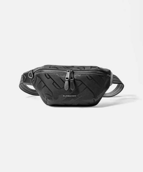 現行 BURBERRY ボディバッグ TBモノグラム 黒 BURBERRY - BURBERRY バーバリー SONNY ソニー TBモノグラム