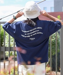 ZIP FIVE | 韓国ヴィンテージ風 フロントバックロゴ 半袖Tシャツ【ユニセックス】(Tシャツ/カットソー)