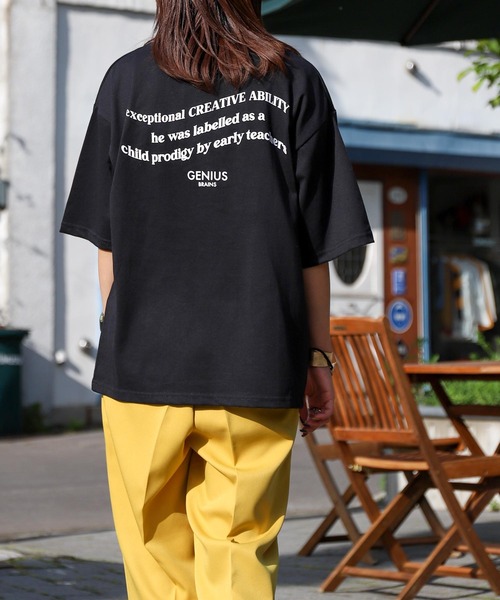 ZIP FIVE(ジップファイブ)の「【ZIP FIVE】韓国ヴィンテージ風 フロントバックロゴ 半袖Tシャツ(Tシャツ/カットソー・レディース・ホワイト系/ブラック系/ホワイト/グリーン/ネイビー/ホワイト系1/オートミール/ロイヤルブルー/ブラック・MEDIUM/LARGE)」の17枚目の写真