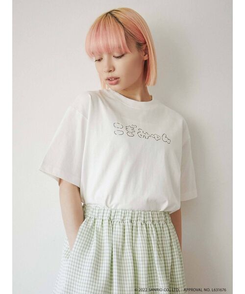 merry jenny(メリージェニー)の「こぎみゅんTee(Tシャツ/カットソー・レディース・オフホワイト・FREE)」の3枚目の写真