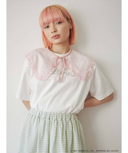 merry jenny(メリージェニー)の「こぎみゅんTee(Tシャツ/カットソー・レディース・オフホワイト・FREE)」の8枚目の写真