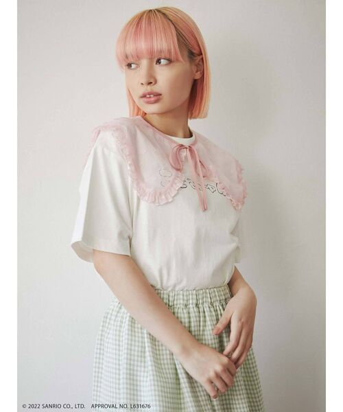 merry jenny(メリージェニー)の「こぎみゅんTee(Tシャツ/カットソー・レディース・オフホワイト・FREE)」の9枚目の写真