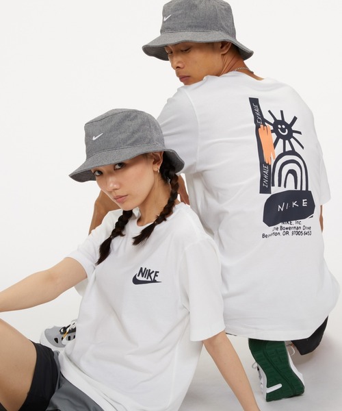 NIKE(ナイキ)の「ナイキ スポーツウェア バケットハット / Nike Sportswear Bucket Hat<S-XL 展開>(ハット・メンズ・ゴールド系その他/ブラック/グレー系その他・S/M/M/L/L/XL)」の4枚目の写真