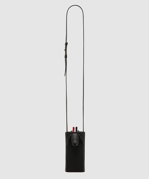 THOM BROWNE（トムブラウン）の「PHONE HOLDER W/ FLAP & 4 BAR 