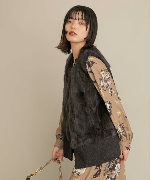 Eimee Law（エイミーロウ）の「ファー&メルトンミドル丈