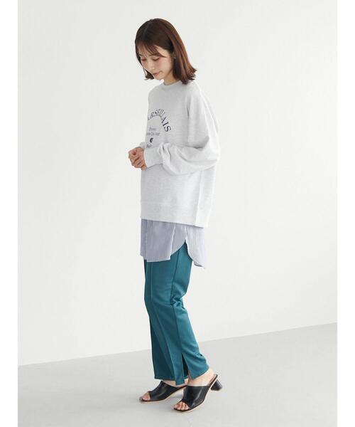 Green　Parks（グリーンパークス）の「つけ裾（その他ヘアアクセサリー・レディース・ストライプ/ホワイト・FREE）」の3枚目の写真