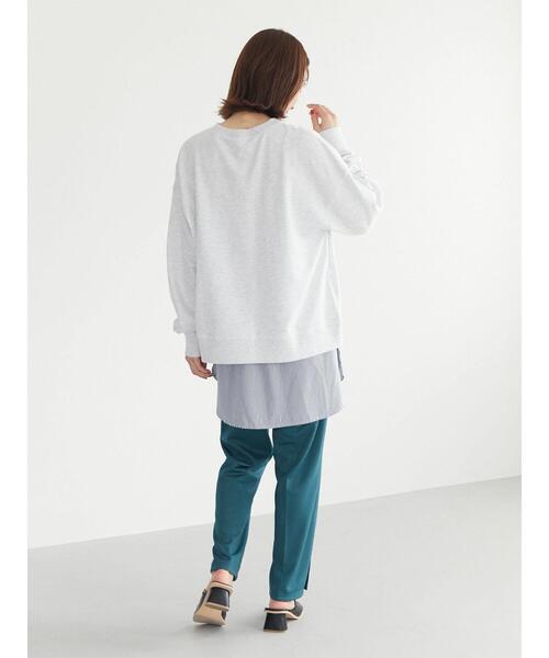 Green　Parks（グリーンパークス）の「つけ裾（その他ヘアアクセサリー・レディース・ストライプ/ホワイト・FREE）」の4枚目の写真