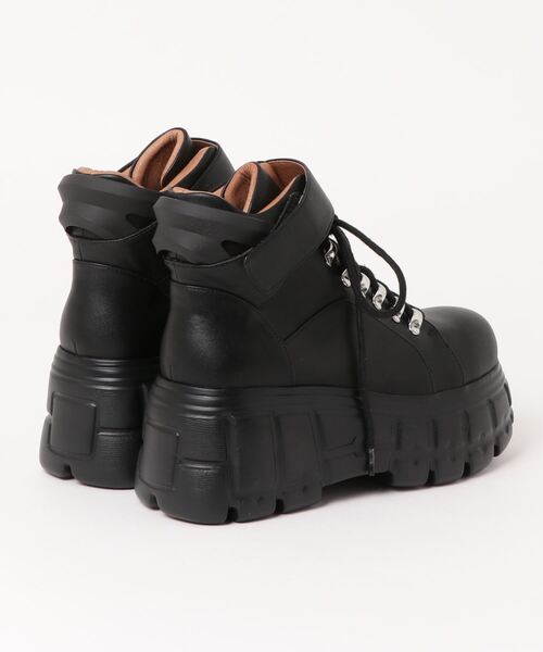 JUST ABOUT 厚底　ミドルブーツ 厚底 レースアップブーツ JUST ABOUT│Jeffrey Campbell OFFICIAL