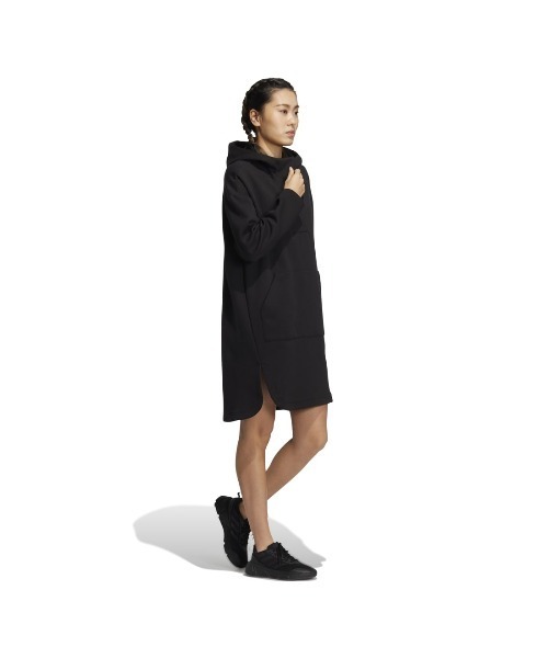 adidas(アディダス)の「アディダス adidas WPRSVEフードチュニック(チュニック・レディース・ライトグリーン/ブラック/アイボリー・XL/L/M/S)」の5枚目の写真