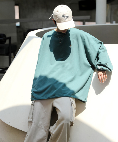 neos（ネオス）の「【neos -addictive design-】BEVERLY HILLS POLO CLUB ビバリーヒルズ ポロクラブ ワイドシルエット スウェット プルオーバー（スウェット・メンズ・ネイビー/ライトグレー/グリーン/ブラック/ブルー/ダークグリーン/オフホワイト/オレンジ/ブラウン・MEDIUM/LARGE/X-LARGE）」の15枚目の写真