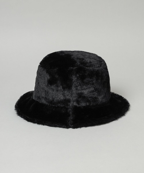HARE（ハレ）の「ファーバケットHAT(HARE)（ハット・メンズ・ブラック/グレー系その他・FREE）」の6枚目の写真