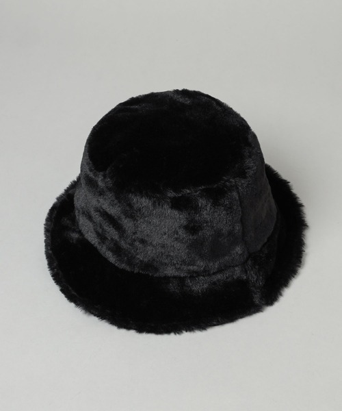 HARE（ハレ）の「ファーバケットHAT(HARE)（ハット・メンズ・ブラック/グレー系その他・FREE）」の9枚目の写真