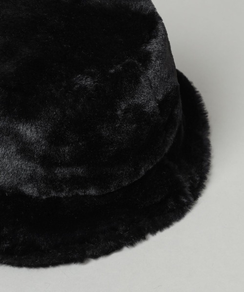 HARE（ハレ）の「ファーバケットHAT(HARE)（ハット・メンズ・ブラック/グレー系その他・FREE）」の8枚目の写真