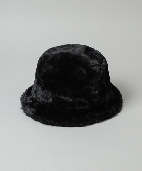HARE（ハレ）の「ファーバケットHAT(HARE)（ハット・メンズ・ブラック/グレー系その他・FREE）」の14枚目の写真