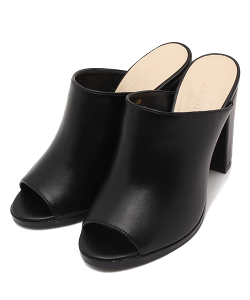 MOUSSY（マウジー）の「OPEN TOE MULE（パンプス・レディース・ブラック/ホワイト/イエロー・LARGE/SMALL/MEDIUM）」の3枚目の写真