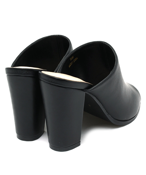 MOUSSY（マウジー）の「OPEN TOE MULE（パンプス・レディース・ブラック/ホワイト/イエロー・LARGE/SMALL/MEDIUM）」の6枚目の写真