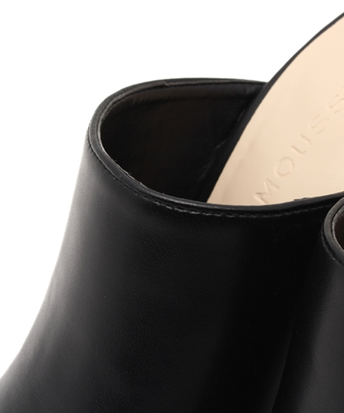 MOUSSY（マウジー）の「OPEN TOE MULE（パンプス・レディース・ブラック/ホワイト/イエロー・LARGE/SMALL/MEDIUM）」の8枚目の写真