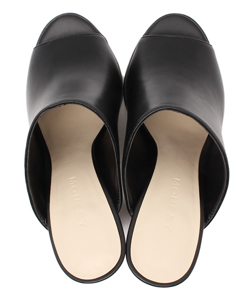 MOUSSY（マウジー）の「OPEN TOE MULE（パンプス・レディース・ブラック/ホワイト/イエロー・LARGE/SMALL/MEDIUM）」の11枚目の写真