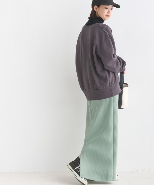 OMNES（オムネス）の「ラインキルトIラインマキシスカート（スカート・レディース・ブラック/モカ/ライトカーキ/ピンクベージュ・FREE）」の20枚目の写真