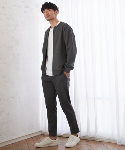 ikka（イッカ）の「テックストレッチテーパードパンツ（その他パンツ・メンズ・ブラック/スモークグレー/オリーブ/ネイビー・S/M/L/XL）」の18枚目の写真