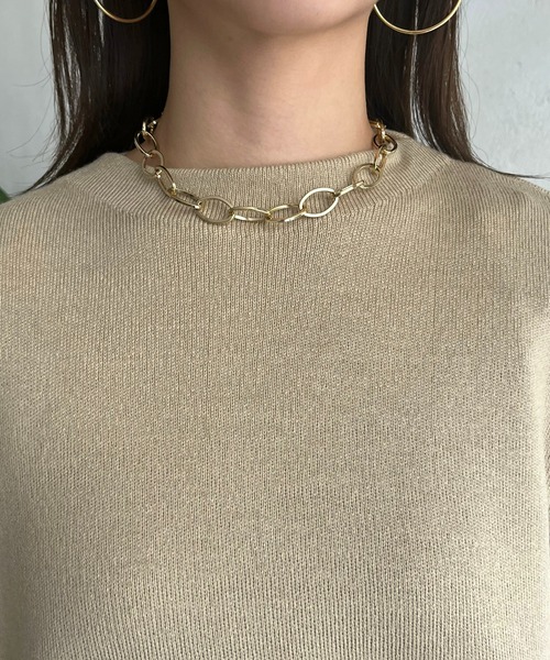 prose verse(プロズヴェール)の「ボートネックニット×スリットスカートセットアップ(セットアップ・レディース・ベージュ/オフホワイト/ブラック・フリ-)」の21枚目の写真