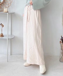 AS KNOW AS plus | ♪レースアップフレアパンツ(その他パンツ)