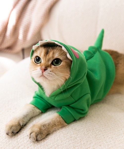 aimoha（アイモハ）の「動物形ペットパーカー（ペットウェア・レディース・グリーン系その他/イエロー/グリーン系その他2/ブラック・MEDIUM/LARGE/SMALL/X-LARGE/XX-LARGE/X-SMALL）」の17枚目の写真