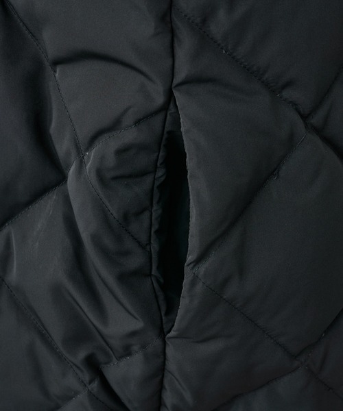 BEARDSLEY（ビアズリー）の「【FRIPIER/フリピエ】バナナスリーブノーカラーショートダウン：すぐにお届け！（ダウンジャケット/コート・レディース・ブラック/アイボリー・FREE）」の12枚目の写真