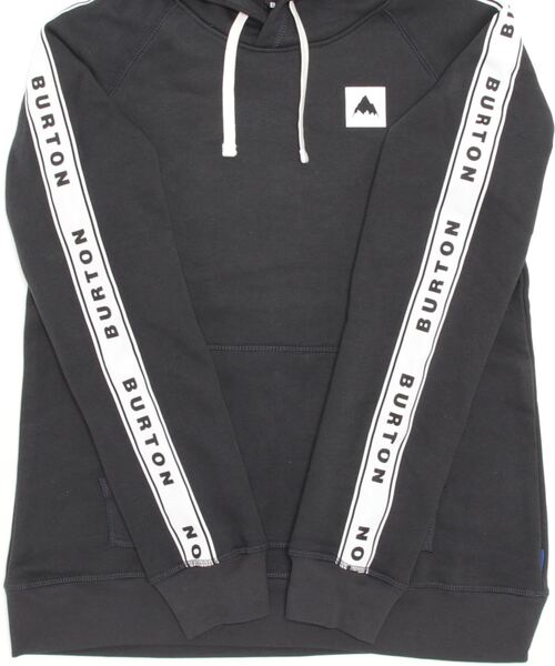 BURTON(バートン)の「裏起毛 LOST THINGS スウェット プルオーバー パーカー(パーカー・レディース・ブラック/ブルー・S/M)」の4枚目の写真