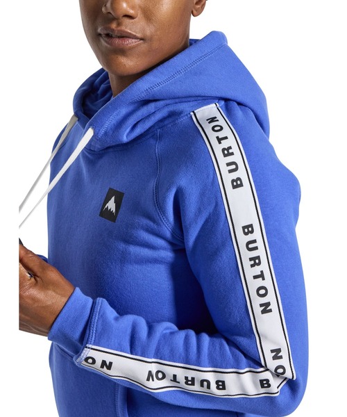 BURTON(バートン)の「裏起毛 LOST THINGS スウェット プルオーバー パーカー(パーカー・レディース・ブラック/ブルー・S/M)」の3枚目の写真