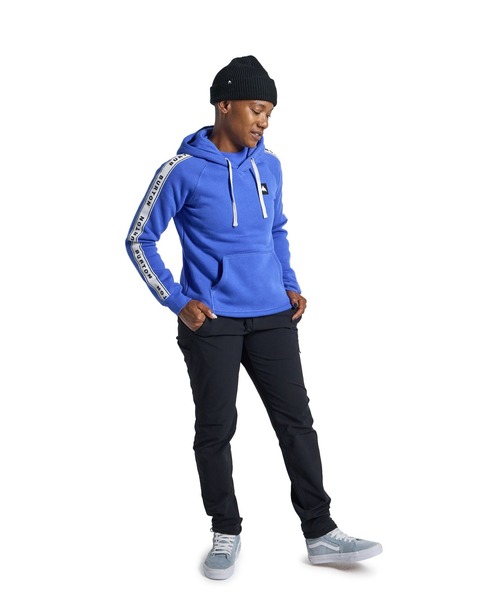 BURTON(バートン)の「裏起毛 LOST THINGS スウェット プルオーバー パーカー(パーカー・レディース・ブラック/ブルー・S/M)」の8枚目の写真