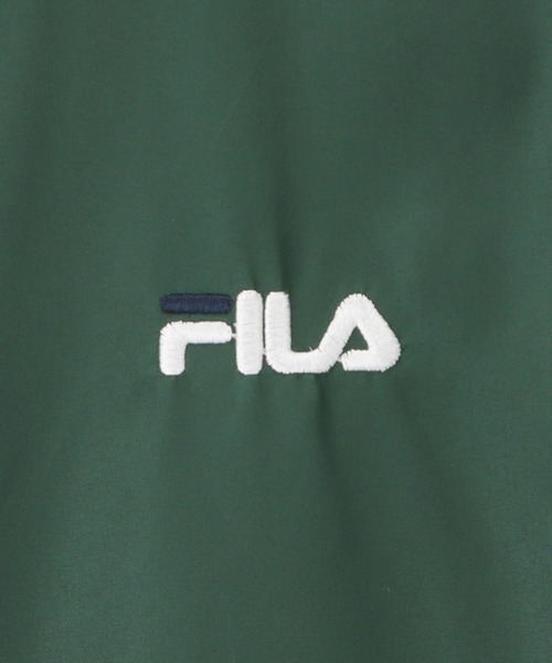 FILA(フィラ)の「FILA フィラ ワンポイントロゴ刺繍配色切替パイピング トラックジャケット(ジャージ・メンズ・ブラウン/ブラック/グリーン・L/M/XL)」の14枚目の写真