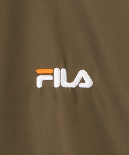 FILA(フィラ)の「FILA フィラ ワンポイントロゴ刺繍配色切替パイピング トラックジャケット(ジャージ・メンズ・ブラウン/ブラック/グリーン・L/M/XL)」の15枚目の写真