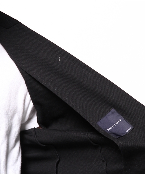 SHIPS JET BLUE（シップスジェットブルー）の「★★SHIPS JET BLUE(シップス ジェットブルー): アイスコットンジャケット15SS（テーラードジャケット・メンズ・ブラック/ネイビー・MEDIUM/SMALL/LARGE）」の6枚目の写真